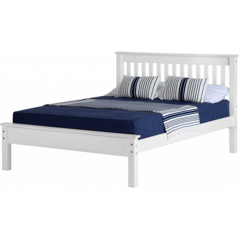Monaco Bed - 3ft 4.6ft 5ft low foot