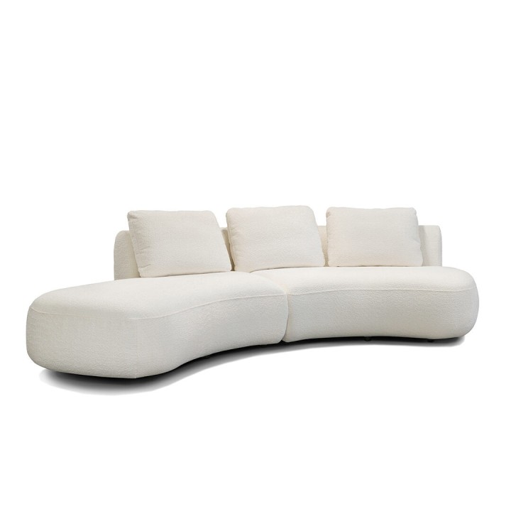 Domani Curved Sofa Elegant Modern Design - J&B Furniture