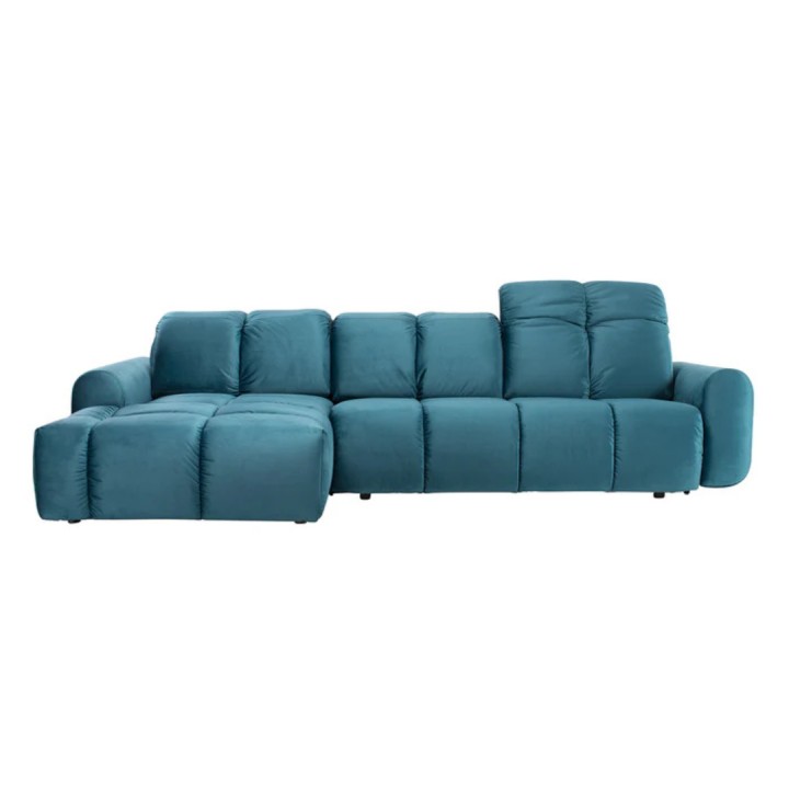 Comfortable Corner Sofa Bed with Storage Emerald|Bullet Sofa