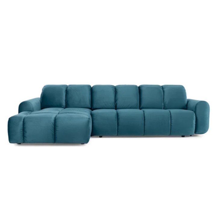 Comfortable Corner Sofa Bed with Storage Emerald|Bullet Sofa