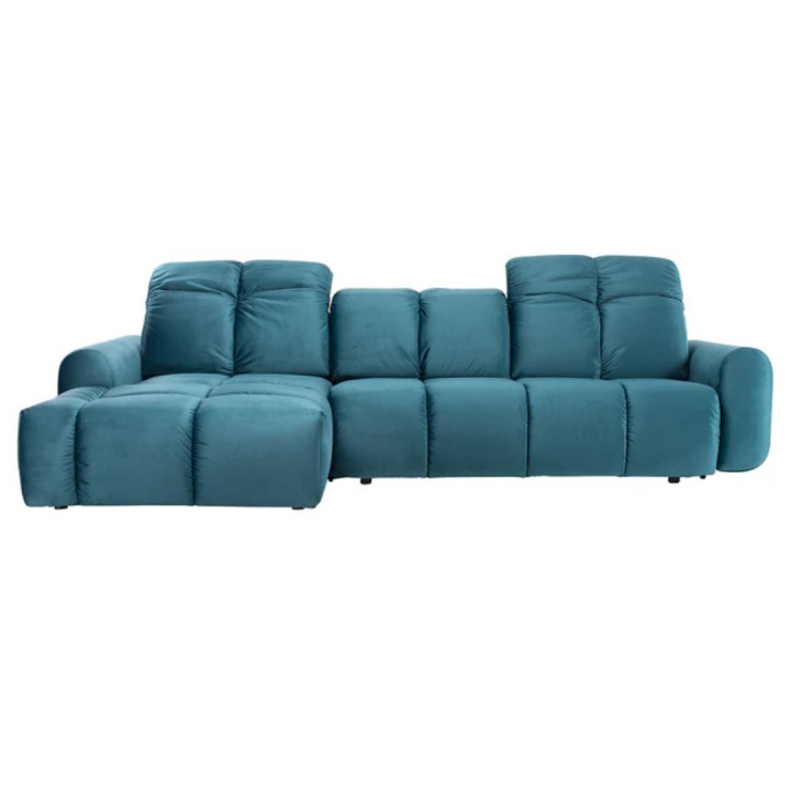 Comfortable Corner Sofa Bed with Storage Emerald|Bullet Sofa