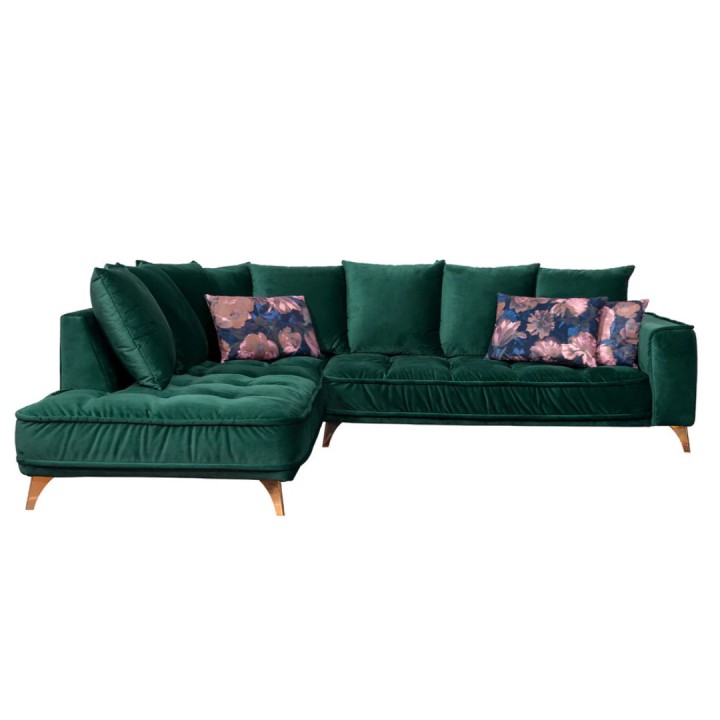 Belavio Emerald Corner Sofa | Modern Designer Sofa Ireland