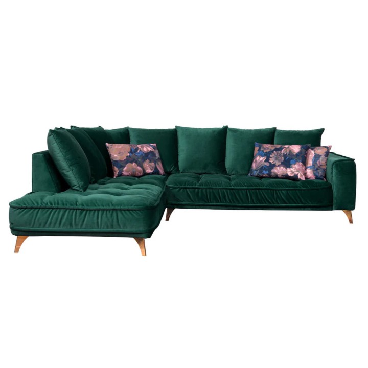 Belavio Emerald Corner Sofa | Modern Designer Sofa Ireland