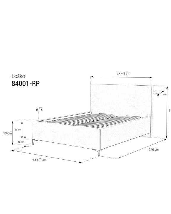 Custom Double Bed 4ft6 with Storage | Ireland