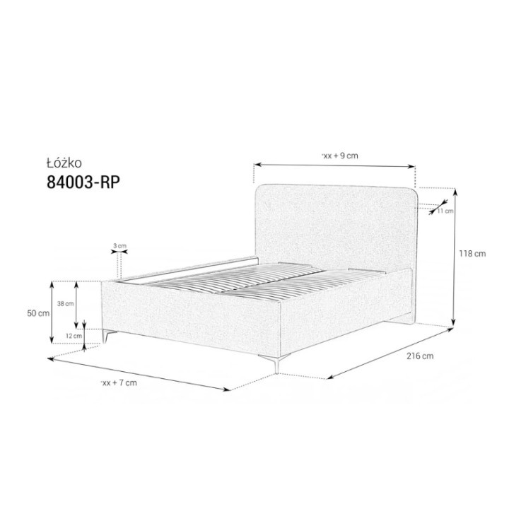 Classic 03 Double Bed 4ft6 with Storage Ireland