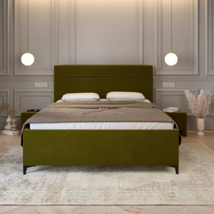 Classic 07 Double Bed 4ft6 with Storage - J&B Furniture