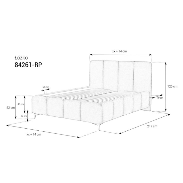 Classic 61 Super King Ottoman Bed 6ft - J&B Furniture Ireland
