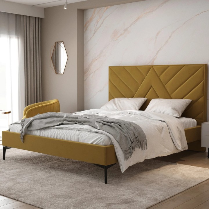 Upholstered Bed Frame 43 | Custom Bed Ireland