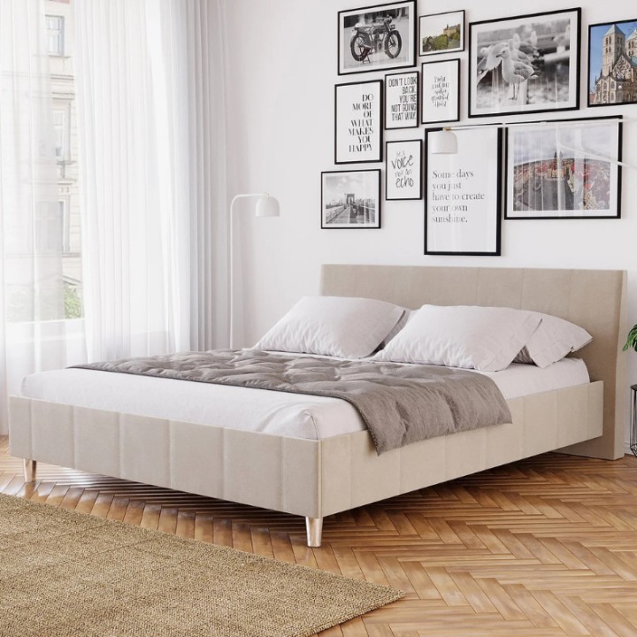 Custom Upholstered Bed Frame 64 | J&B Furniture