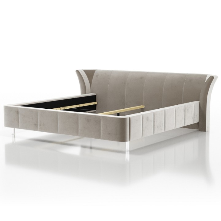 Luxury  Upholstered Bed Frame 95 – Customizable| J&B Furniture