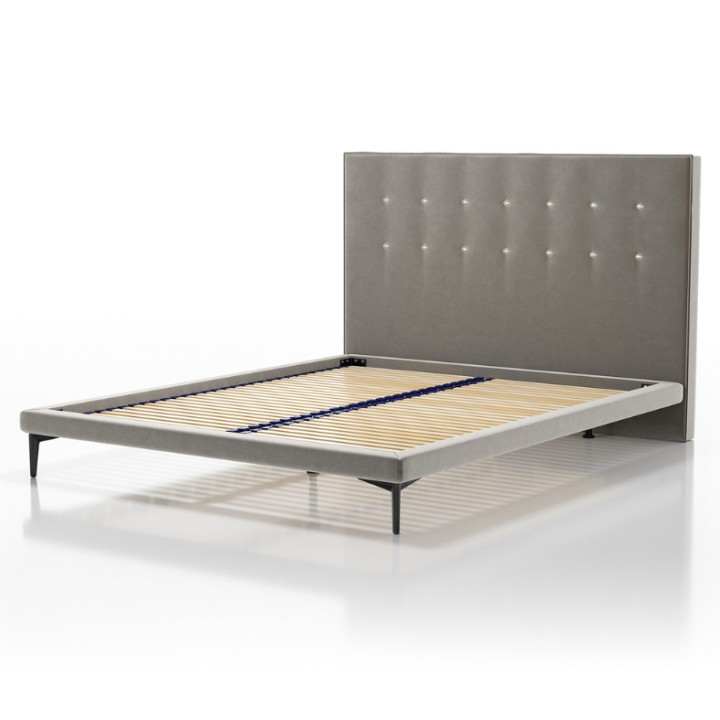 Luxury Upholstered Bed Frame with Storage | J&B