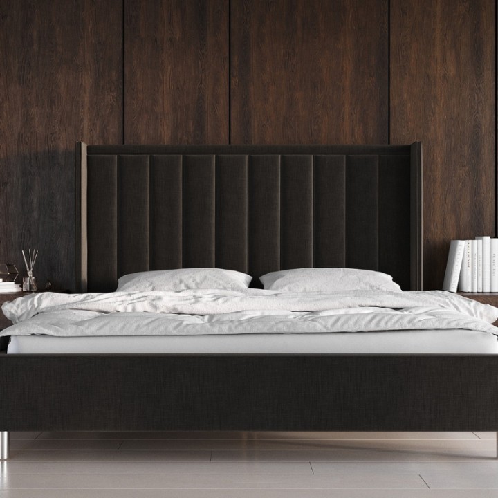 Custom Upholstered Bed Frame – J&B Furniture