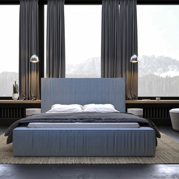 Custom Upholstered Bed Fram– Luxury Design Ireland