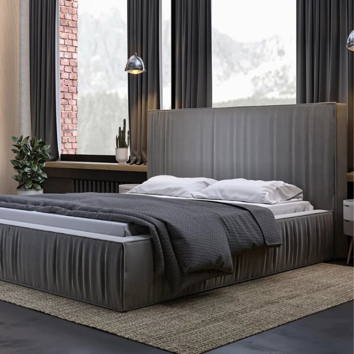 Custom Upholstered Bed Fram– Luxury Design Ireland
