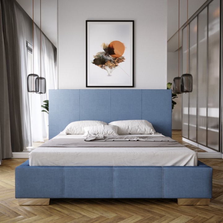 Upholstered Bed Frame 72 – Luxury Upholstered