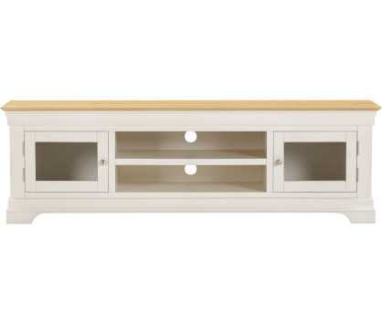 Bordeaux TV Stand Ivory/Oak