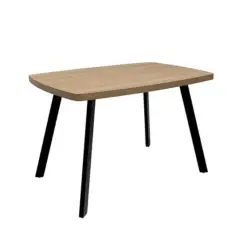 Dining Table in Light Oak 120 cm