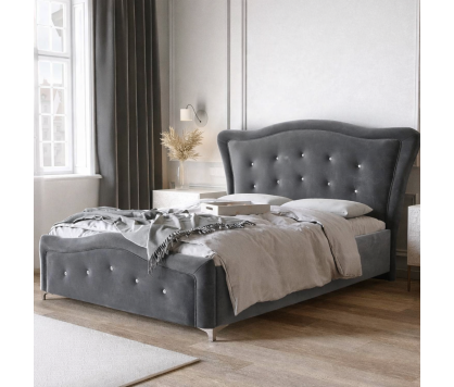 Ottoman bed in Grey