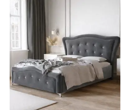 Ottoman bed in Grey
