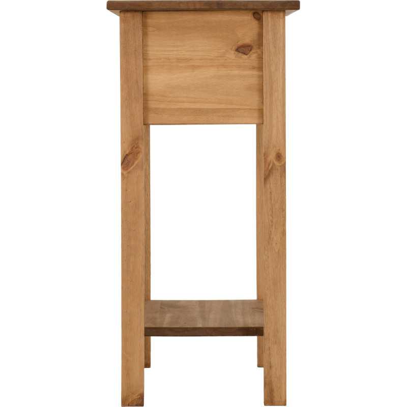 narrow console table