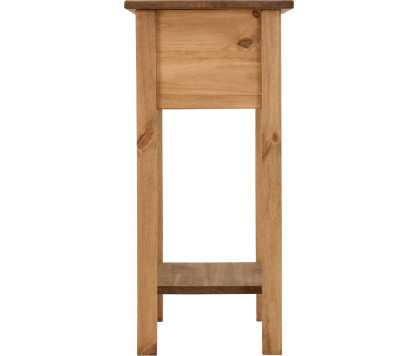 narrow console table