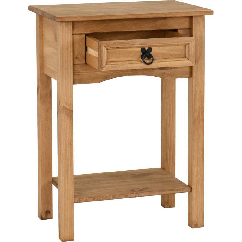 narrow console table