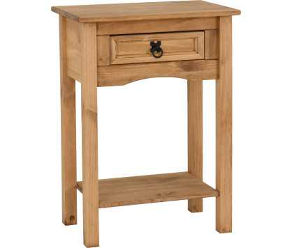 narrow console table