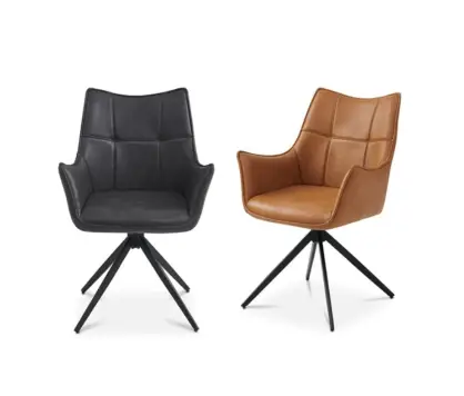 VITO Faux Leather Dining...