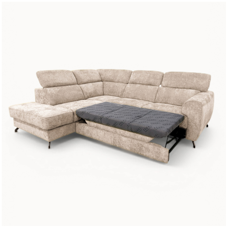 corner sofa bed and storage