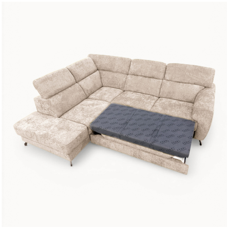 corner sofa bed and storage