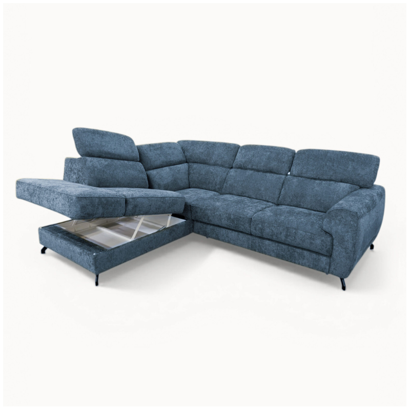 corner sofa bed and storage