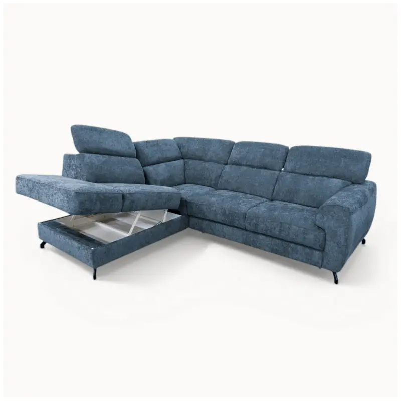 corner sofa bed and storage