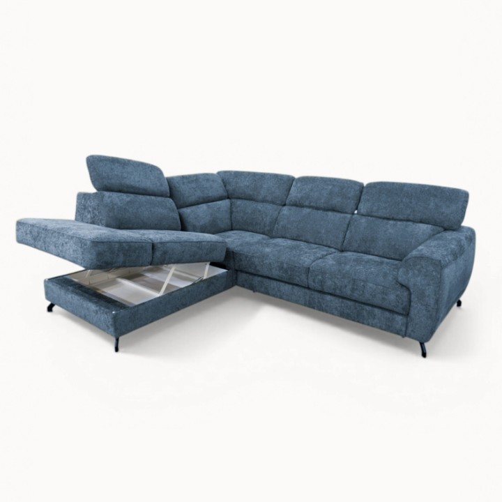 corner sofa bed and storage
