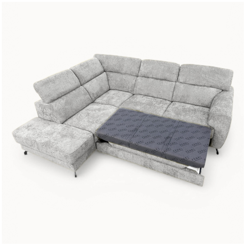 corner sofa bed and storage