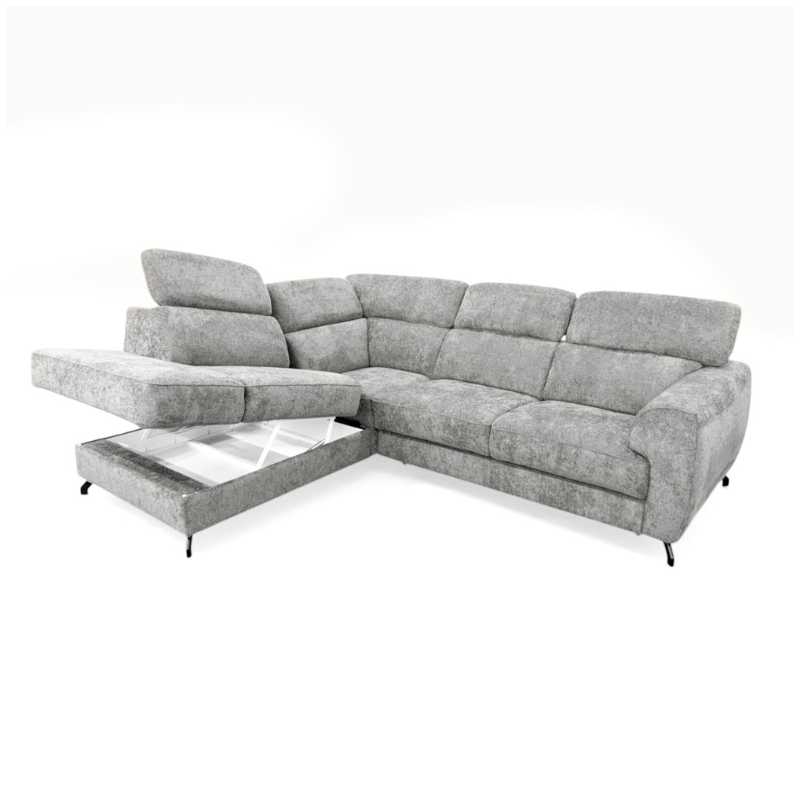 corner sofa bed and storage