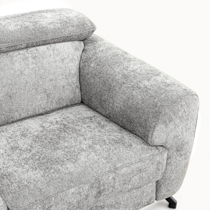 Compass Couch Sofa Bed in Grey Fabric - Sofa Bed Ireland