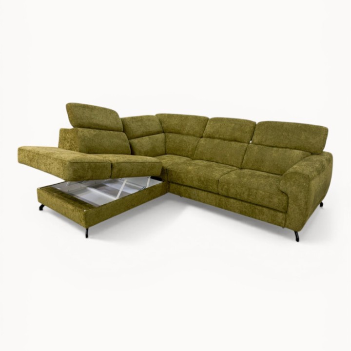 Bespoke Corner Sofa Bed Hidden Storage