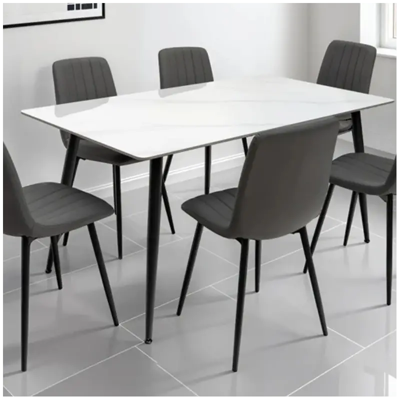 Dining Table White Stone