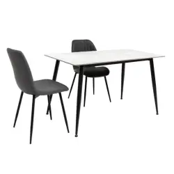 Dining Table White Stone