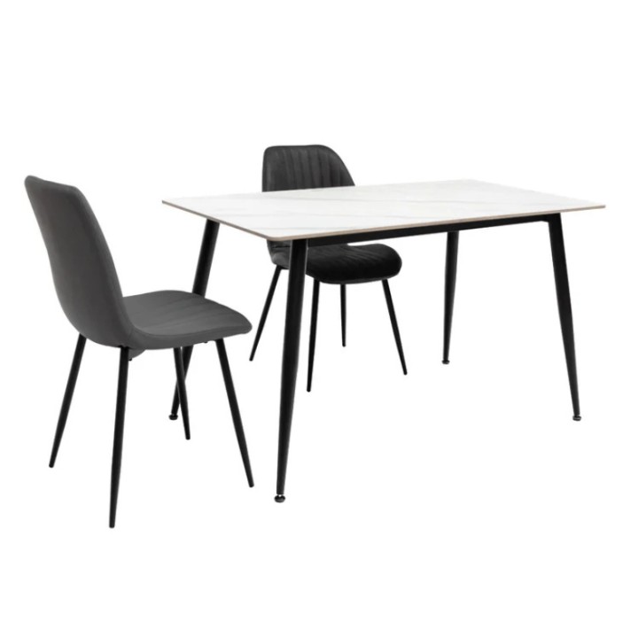 Dining Table White Stone