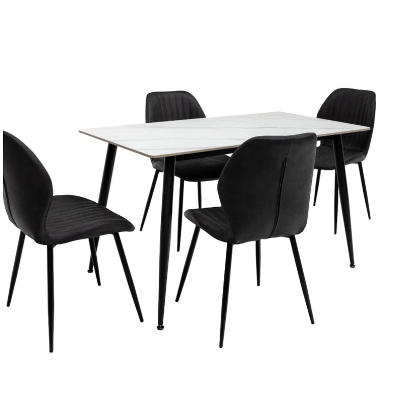 Dining Table White Stone