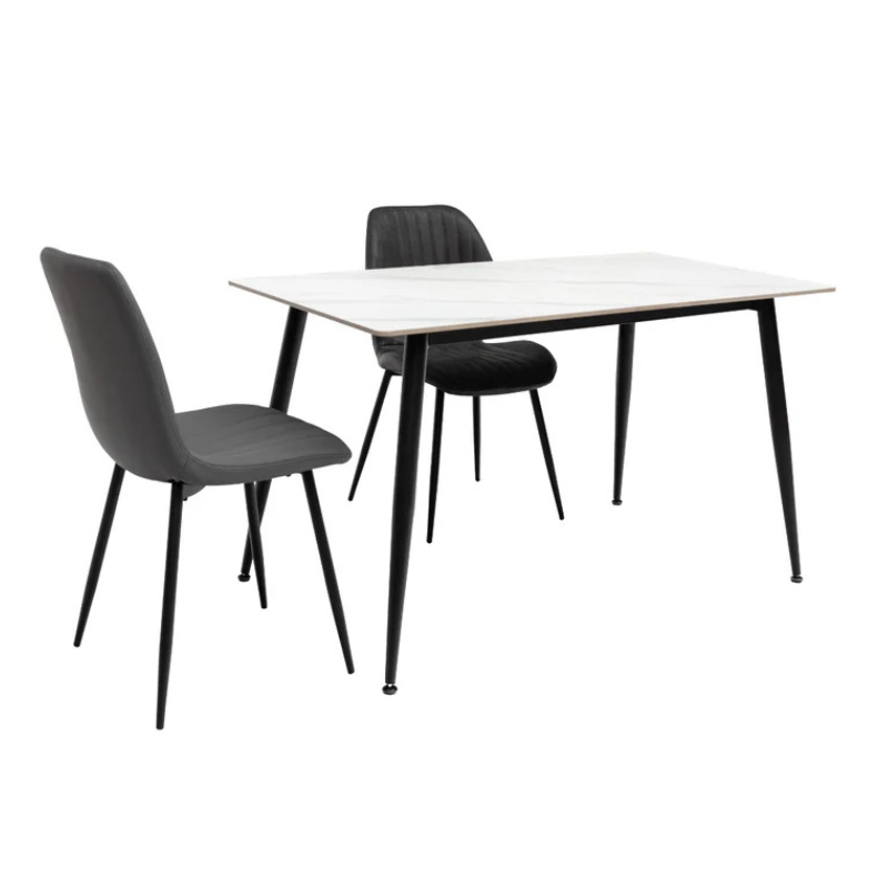 Dining Table White Stone