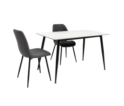 Dining Table White Stone