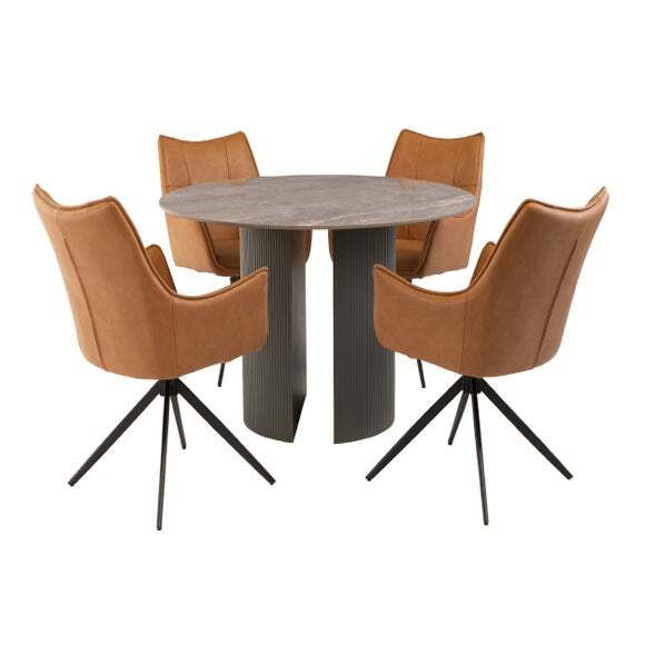 round dining table