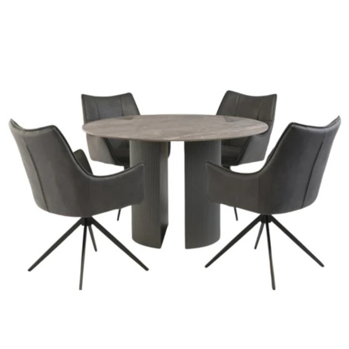round dining table