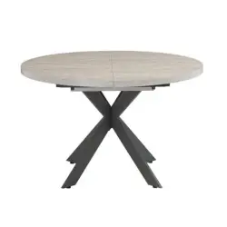 Rimini Round Extending Table 120–160 cm