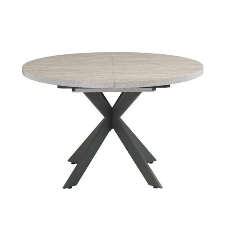 Rimini Round Extending Table 120–160 cm