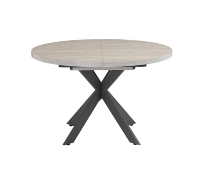 Rimini Round Extending Table 120–160 cm