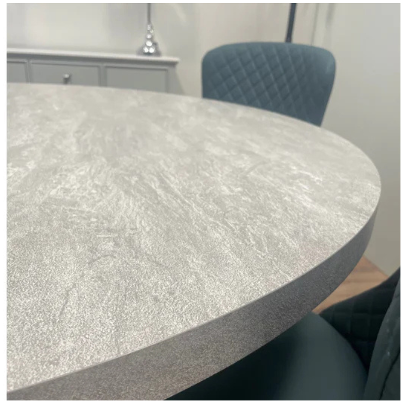 Rimini Round Extending Table 120–160 cm