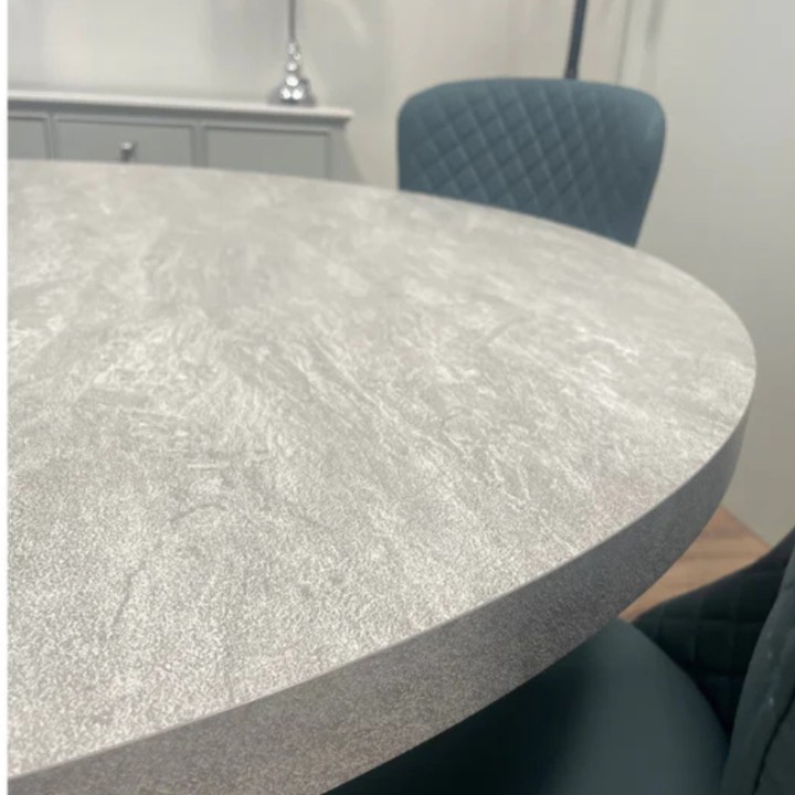 Rimini Round Extending Table 120–160 cm